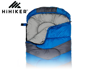 HiHiker blue single sleeping bag product image