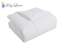 KingLinen product image of white down comforter small