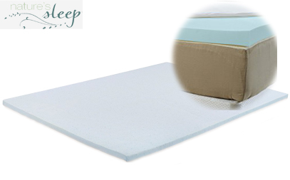 natures sleep mattress topper