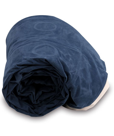 folded air mattress