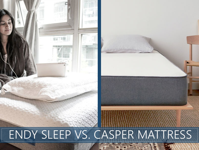 Casper vs. Endy Sleep Mattress Comparison 2017 - Let The Battle Begin