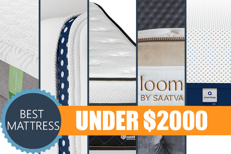 The 5 Best Mattresses Under 2000 Awards Ratings For 2018 Top Rated Mattresses Under 2000