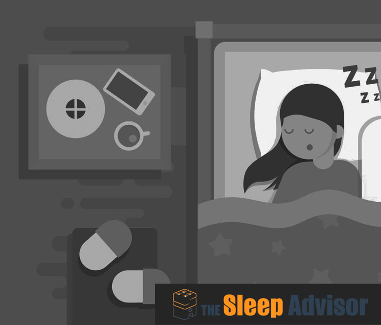 illustration representing bedtime and sleep schedules
