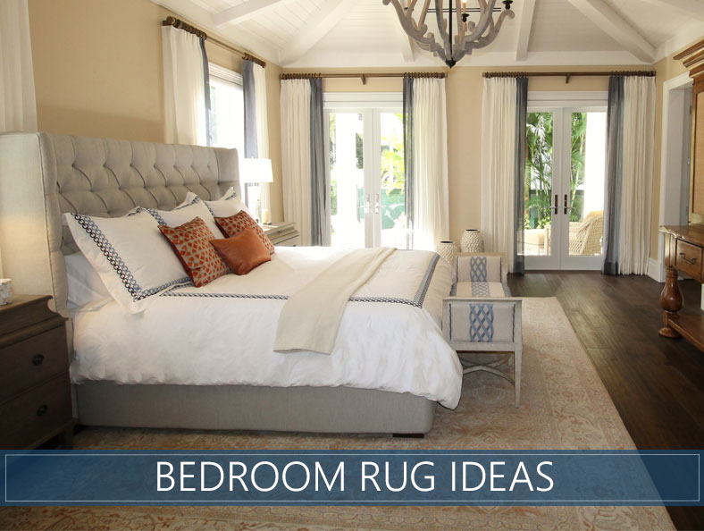 bedroom rug ideas - tips for choosing the best model and