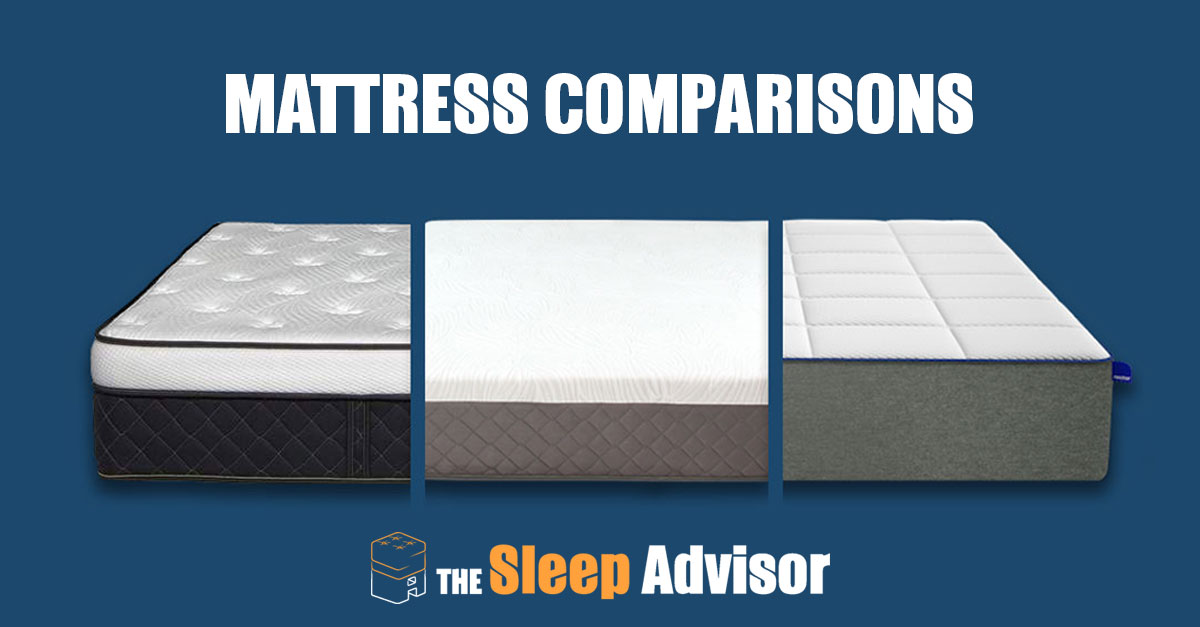 Mattress Model Comparison Chart