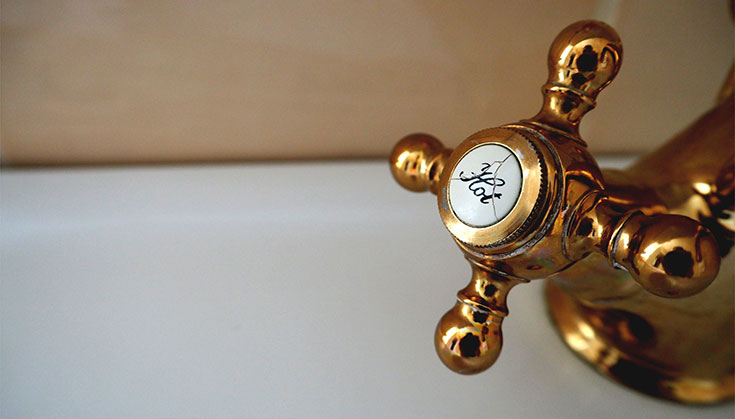 hot-water-faucet hot water faucet