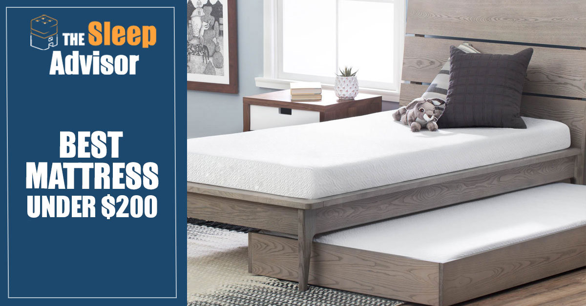 top rated beds under $200