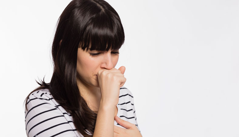 woman-is-coughing woman is coughing