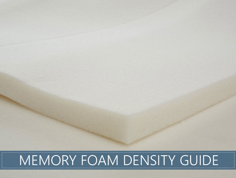 Memory Foam Density Chart