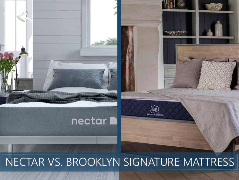 Brooklyn Signature Vs Nectar Mattress Comparison For 2019 Who Wins Nectar Vs Brooklyn Signature Bed