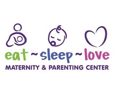 eat sleep love logo