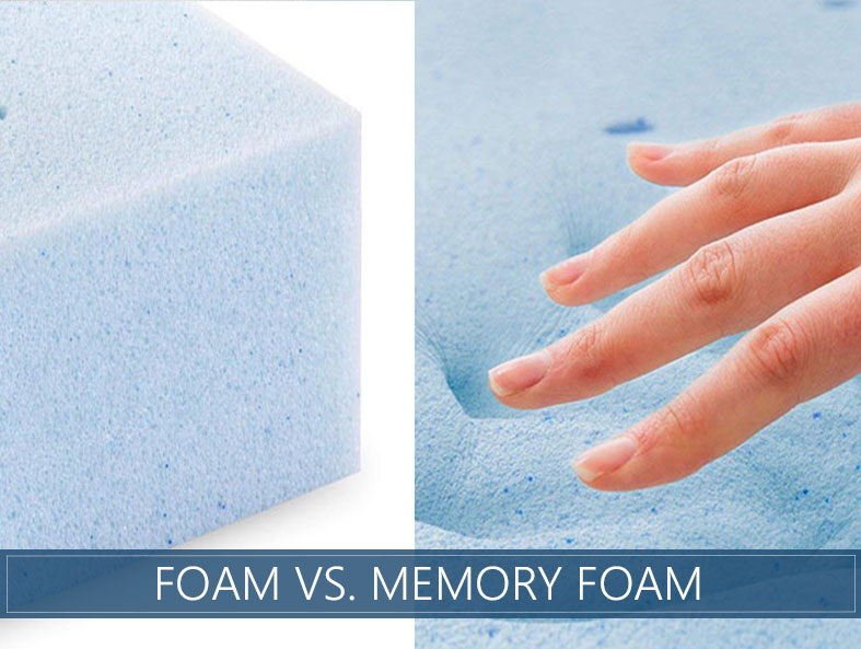 difference between polyfoam and memory foam