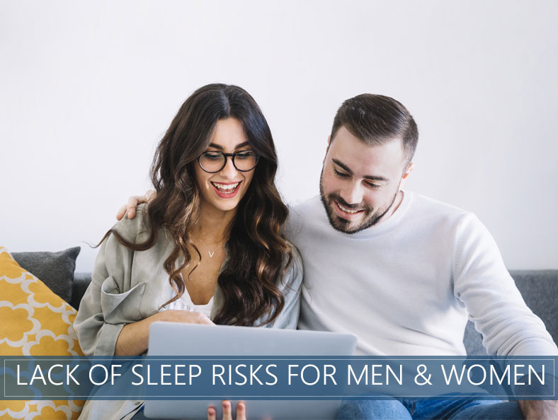 lack of sleep risks for men and women