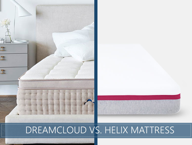 Our in depth comparison of Dreamcloud vs. helix bed