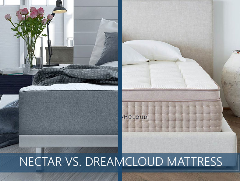 Our in depth comparison of Nectar and Dreamcloud bed