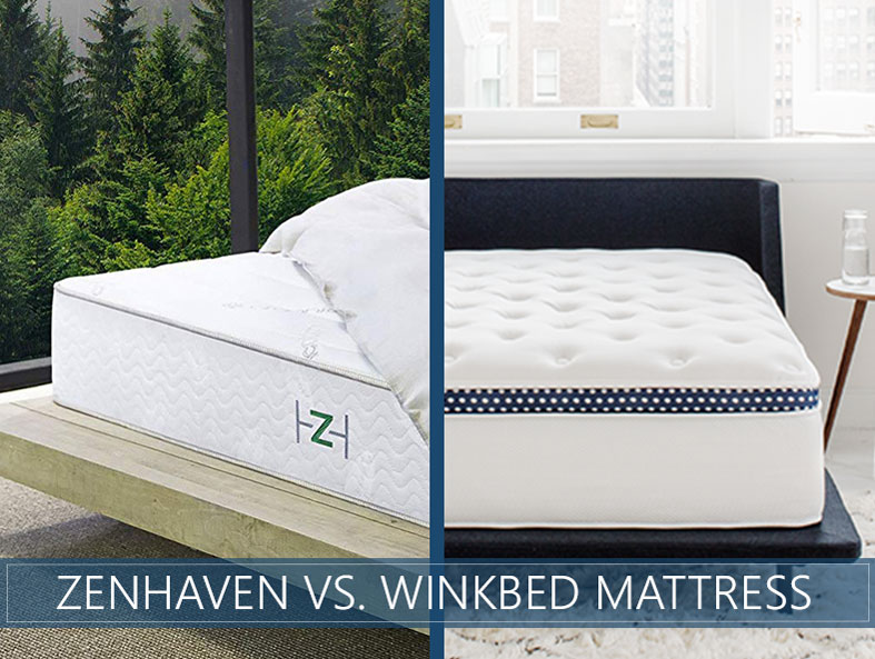 Zenhaven vs. WinkBed Mattress Comparison for 2020 Will One Win?