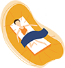 In Bed at Summer Night Icon