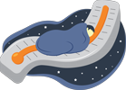 Optimal Temperature For Sleep Icon