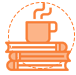 Coffee Icon White Background