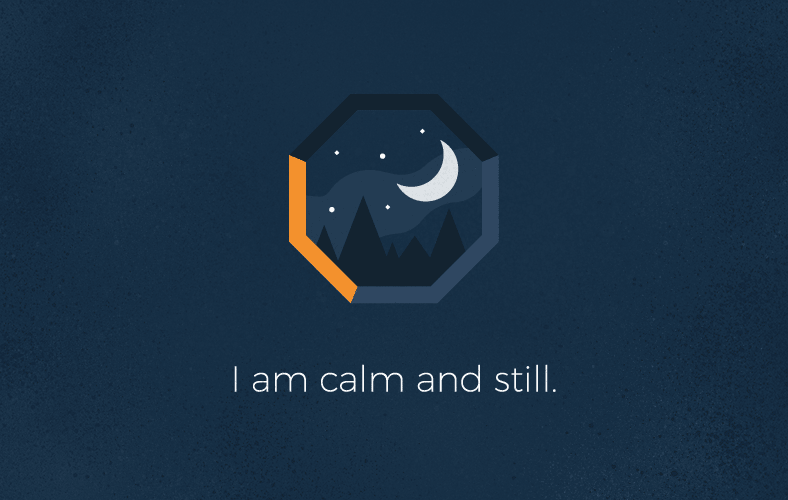 calm and still