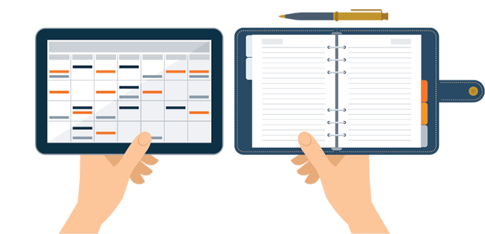 An Exercise Diary - Illustration