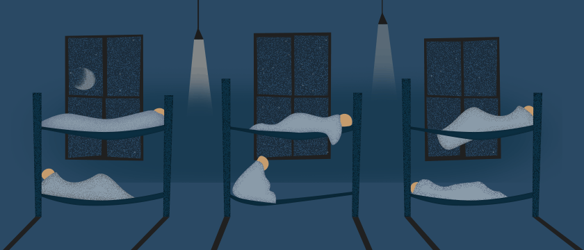 Sleep and Military Animation