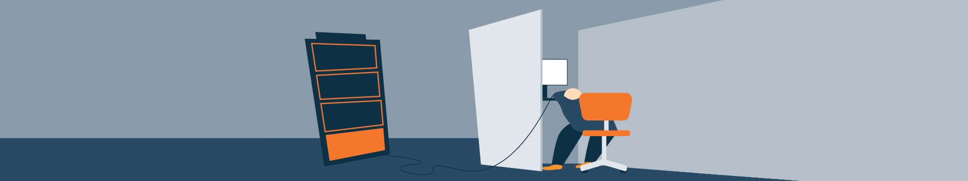 Power Nap at the Job - Animated Illustration