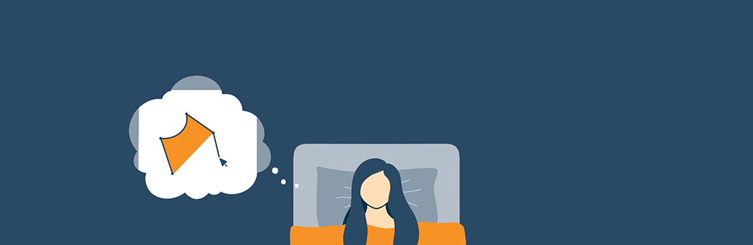 Freelancer Dreaming Of Her Job Animation