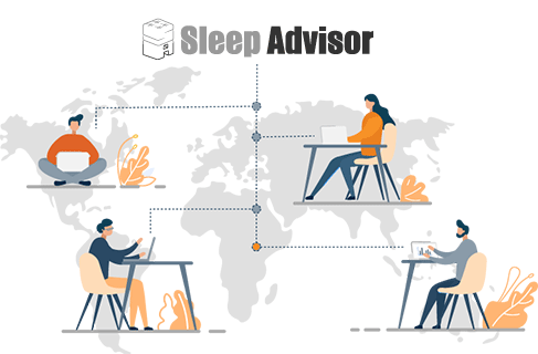 Group of Sleep Advisors Freelancers Animation