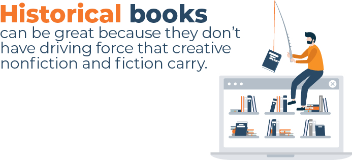 Historical Books are Great Before Bed Quote