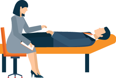 Illustration of a Cognitive Behavioral Therapy