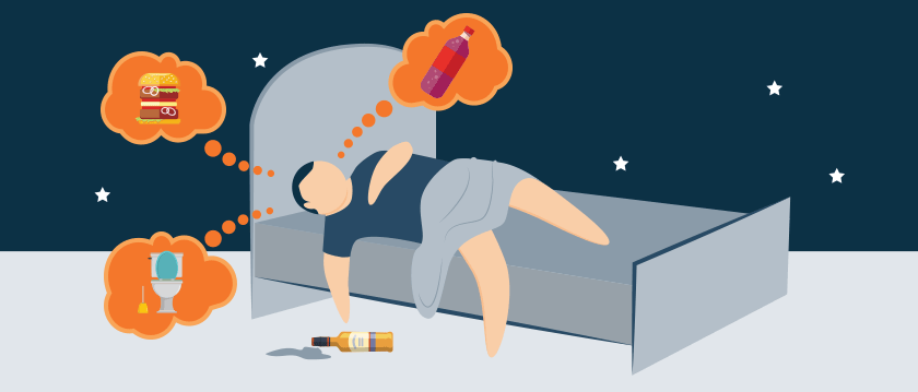 Sleep and Alcohol Animation Mobile