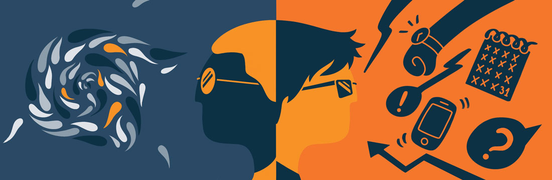 Stress versus Anxiety Illustration Stress versus Anxiety Illustration