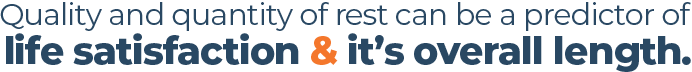 Rest as a Predictor of Life Length Quote