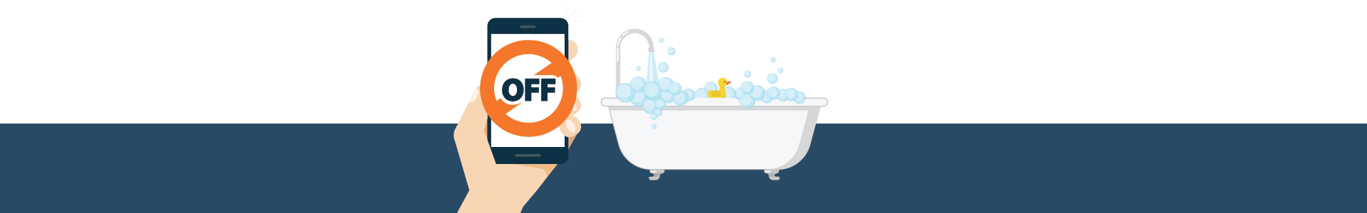 illustration of a Bubble Bath