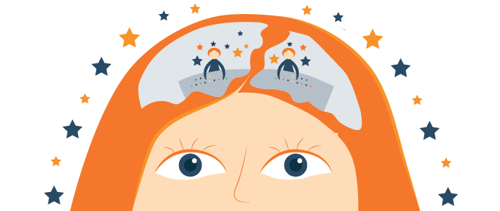Animated Gif of a Woman Falling Into Microsleep