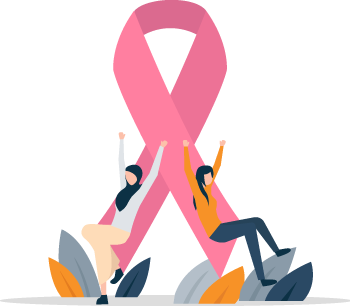 Breast Cancer Awareness Day Illustration