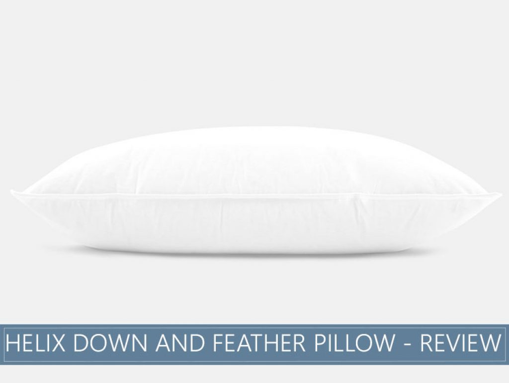 Helix Down and Feather Pillow Review in 2020 Sleep Advisor