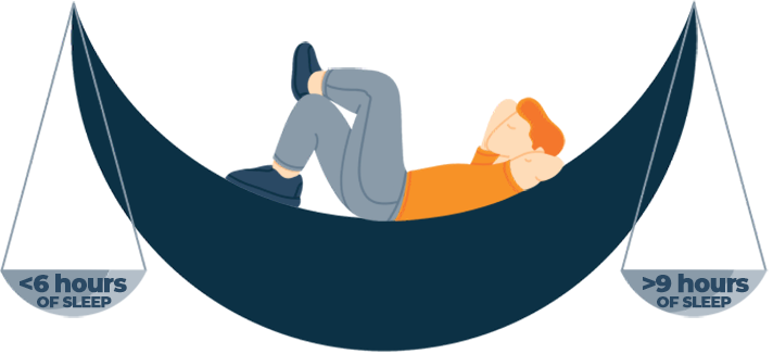 Man Sleeping on a Half Moon