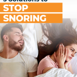 Stop snoring with a mouthpiece