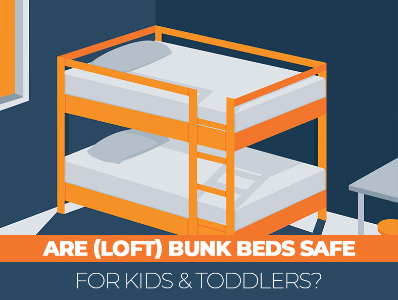 Are Loft (Bunk) Beds Safe for Kids & Toddlers?