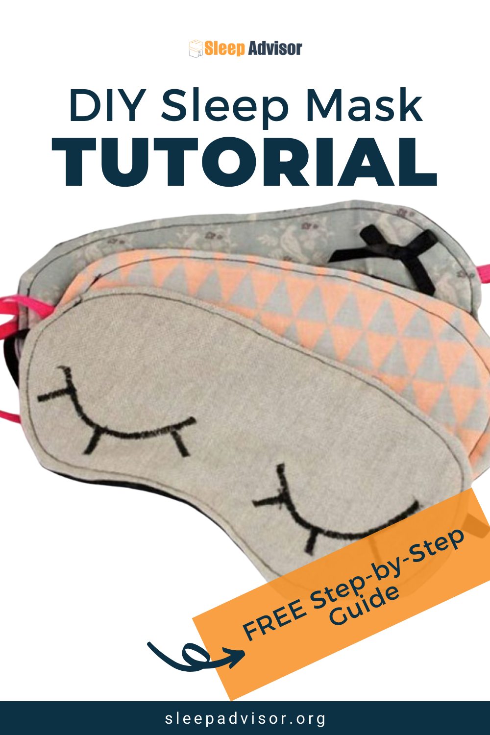 How to Make a DIY Sleep Mask Step by Step Instructions