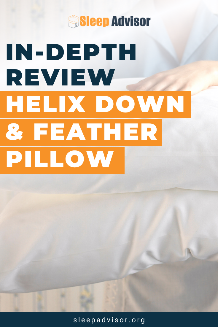 Our Helix Down and Feather Pillow Review for 2024