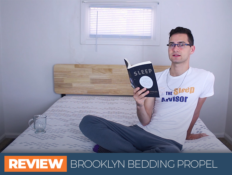 Overview of Brooklyn bedding Propel bed
