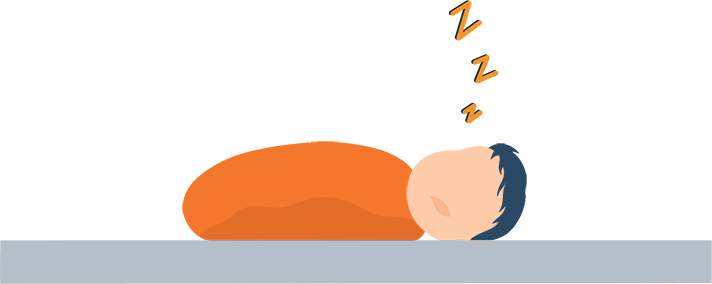 Swaddled Baby Sleeping Peacefully Illustration Swaddled Baby Sleeping Peacefully Illustration