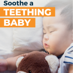 Teething baby