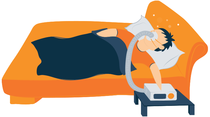 Living with CPAP animation Living with CPAP animation