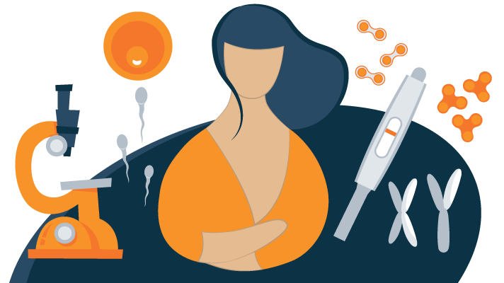 Illustration of Infertility Causes