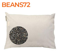 product image of beans72 buckwheat pillow small