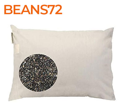 product image of beans72 buckwheat pillow